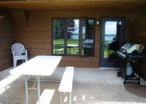 Condo 73 patio view 